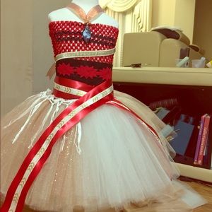 Moana inspired tutu dress